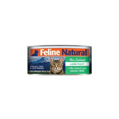 Feline Natural Lamb Canned Cat Food 85g / 170g