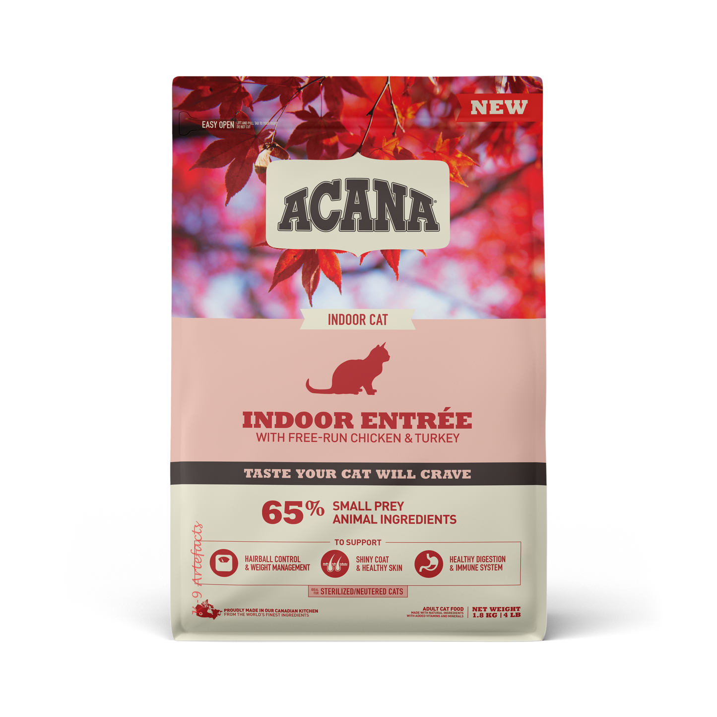 [Year End Sale: 66% OFF] ACANA Classics Indoor Entrée Dry Cat Food 1.8kg