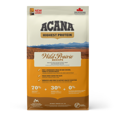 [EXTRA 10% OFF] ACANA Regionals Wild Prairie Dry Dog Food (2 Sizes)
