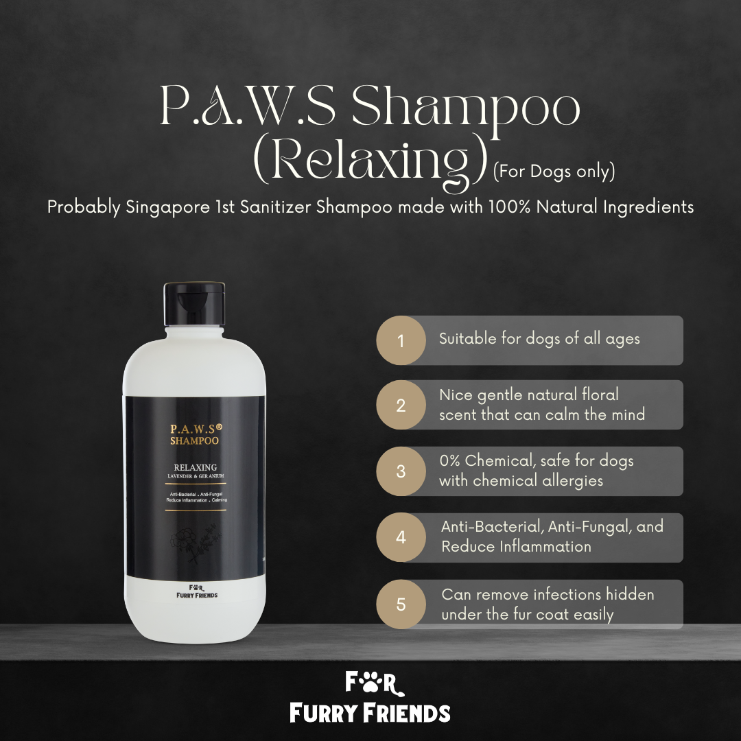 [Bundle Deal] For Furry Friends P.A.W.S Relaxing Shampoo 500ml
