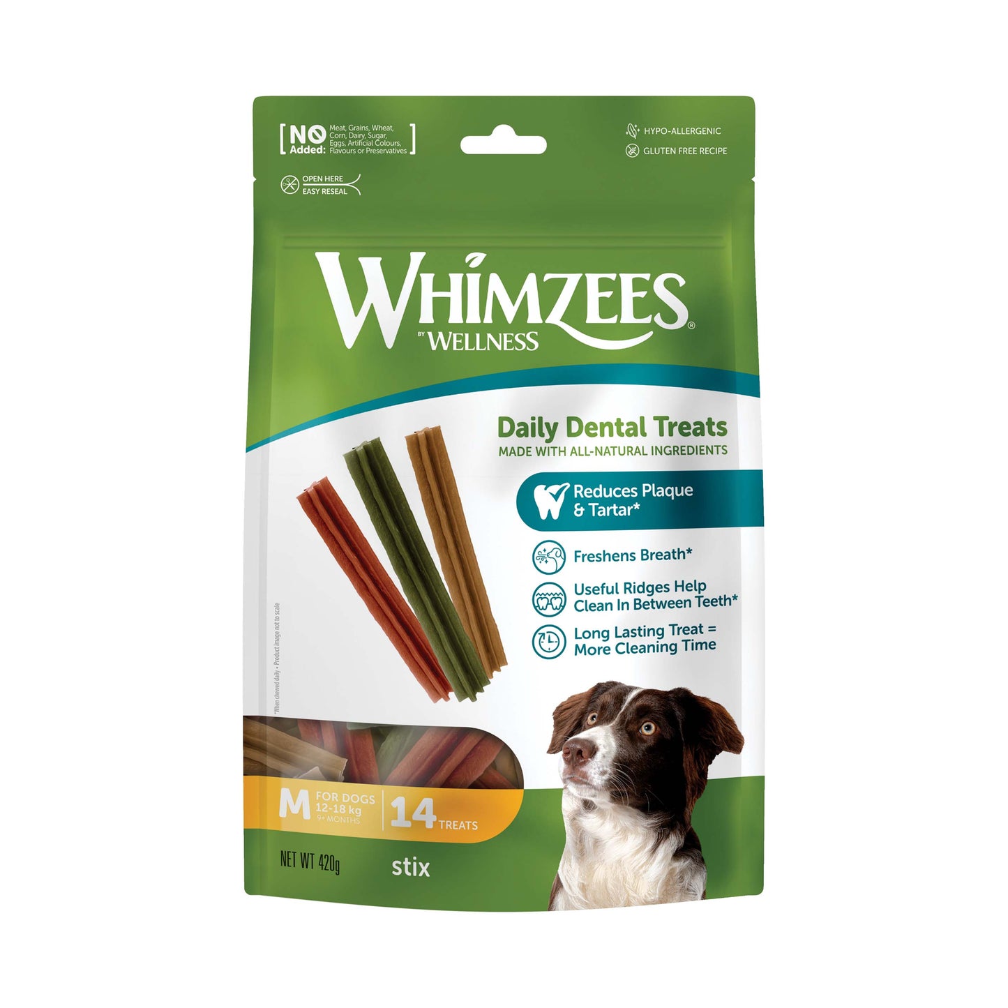 [As Low As $19 Each] WHIMZEES Stix Value Bag Dog Dental Chew (3 Sizes)