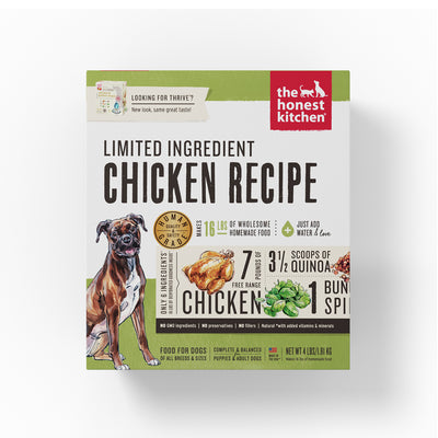 The Honest Kitchen Dehydrated Limited Ingredient Chicken Dry Dog Food (2 sizes)