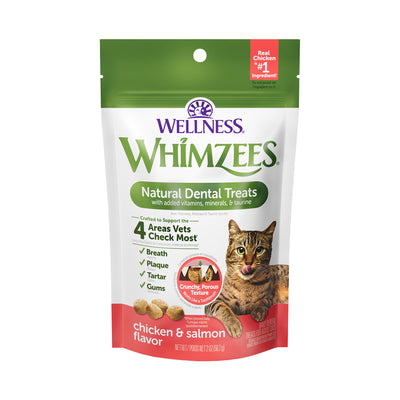 WHIMZEES Cat Dental Treats - Chicken & Salmon (2oz/4.5oz)