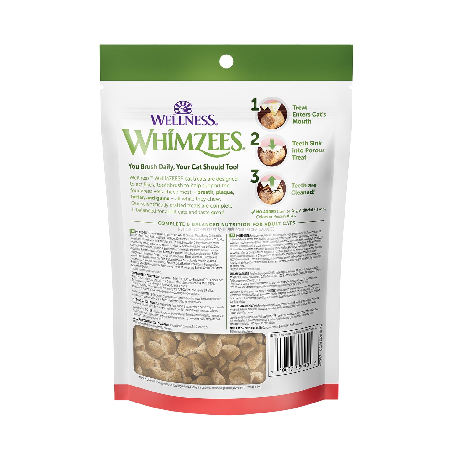 WHIMZEES Chicken & Salmon Cat Dental Treats (2 sizes)