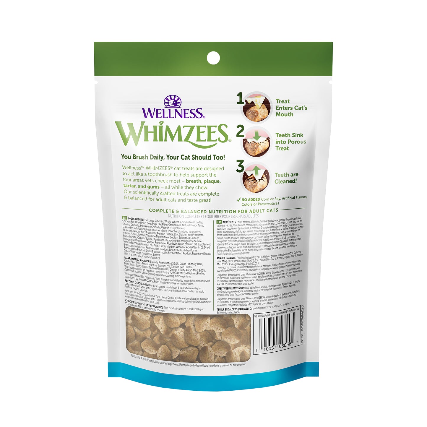 WHIMZEES Chicken & Tuna Cat Dental Treats (2 sizes)