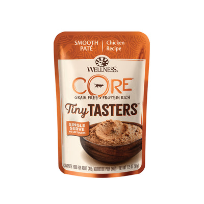 Wellness CORE Tiny Tasters Grain-Free Pate Chicken Wet Cat Food 1.75oz