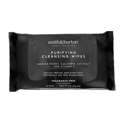 smith&burton Purifying Cleansing Wipes for Dogs & Cats 20pc