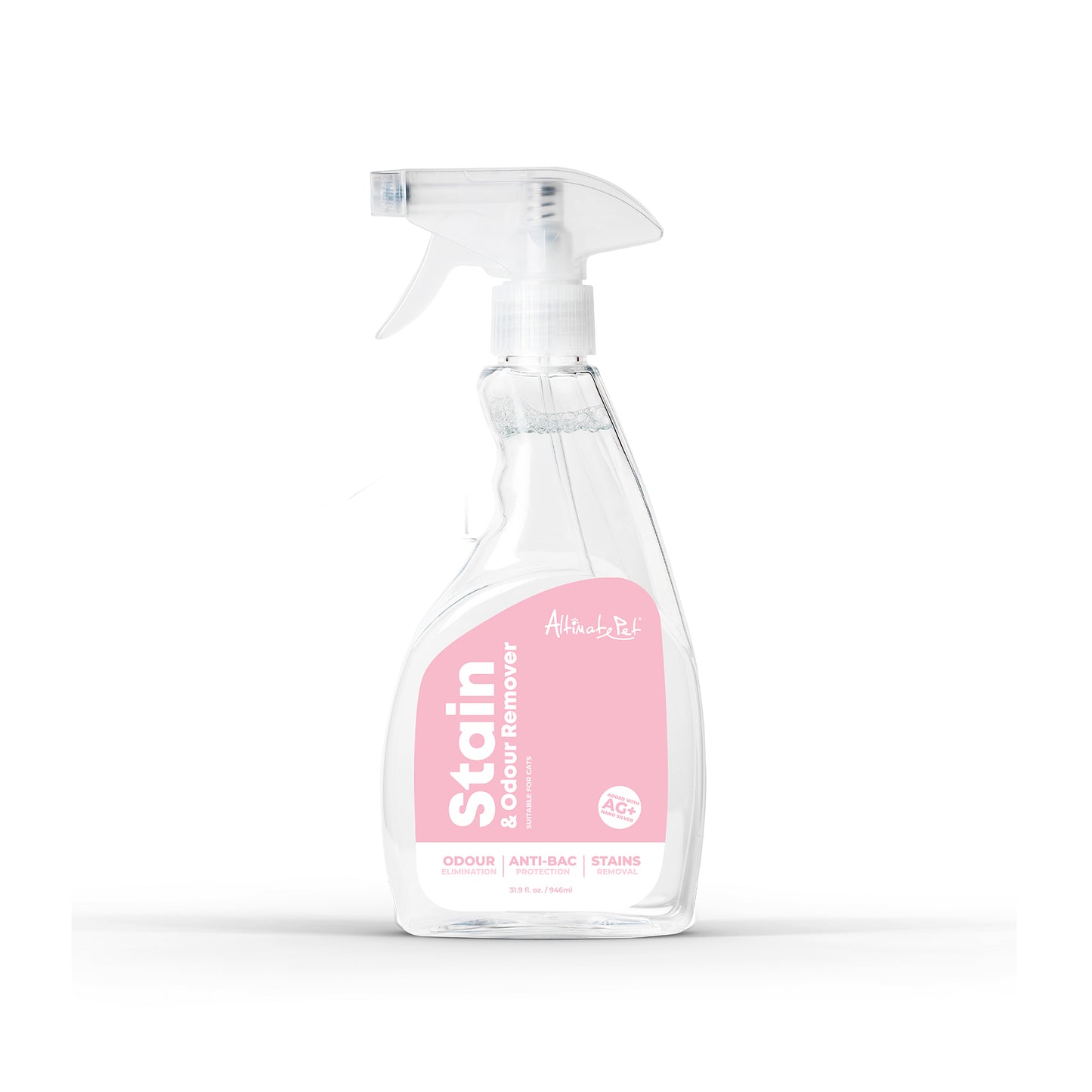 Altimate Pet Stain & Odour Remover Spray with Nano Silver for Cats 946ml
