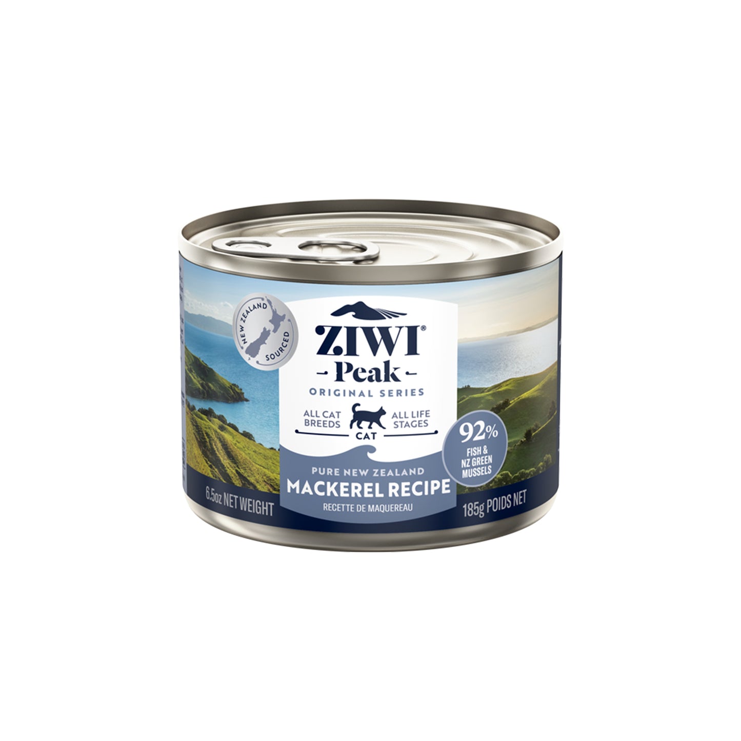 Ziwi Peak Originals Grain-Free Mackerel Canned Cat Food (2 sizes)