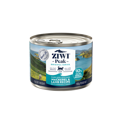 Ziwi Peak Originals Grain-Free Mackerel & Lamb Canned Cat Food (2 sizes)