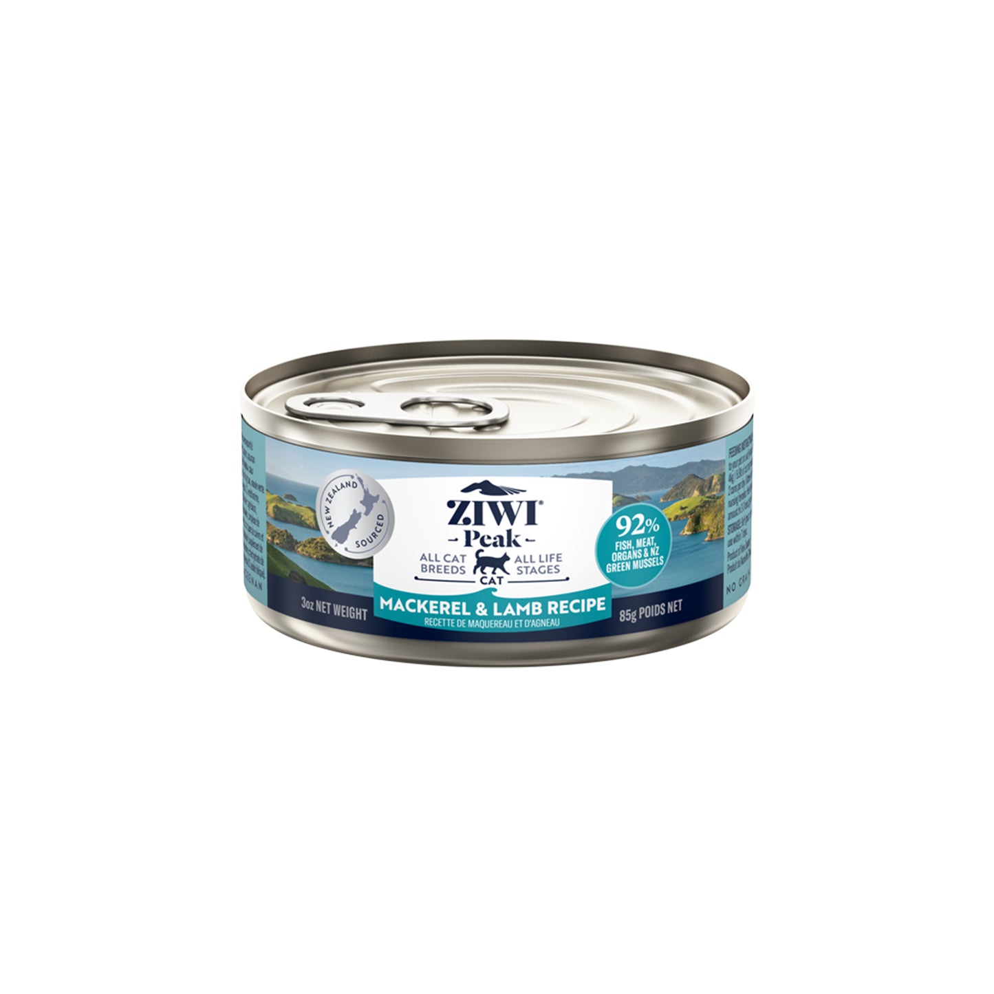 Ziwi Peak Originals Grain-Free Mackerel & Lamb Canned Cat Food (2 sizes)