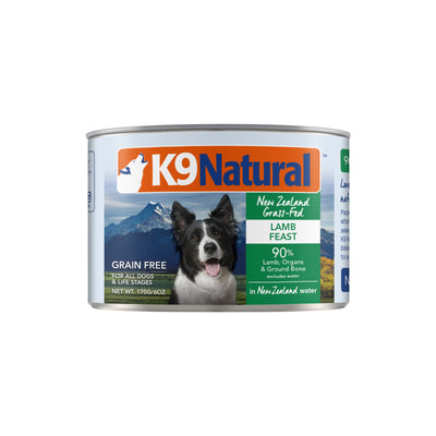 K9 Natural Lamb Canned Dog Food (2 sizes)