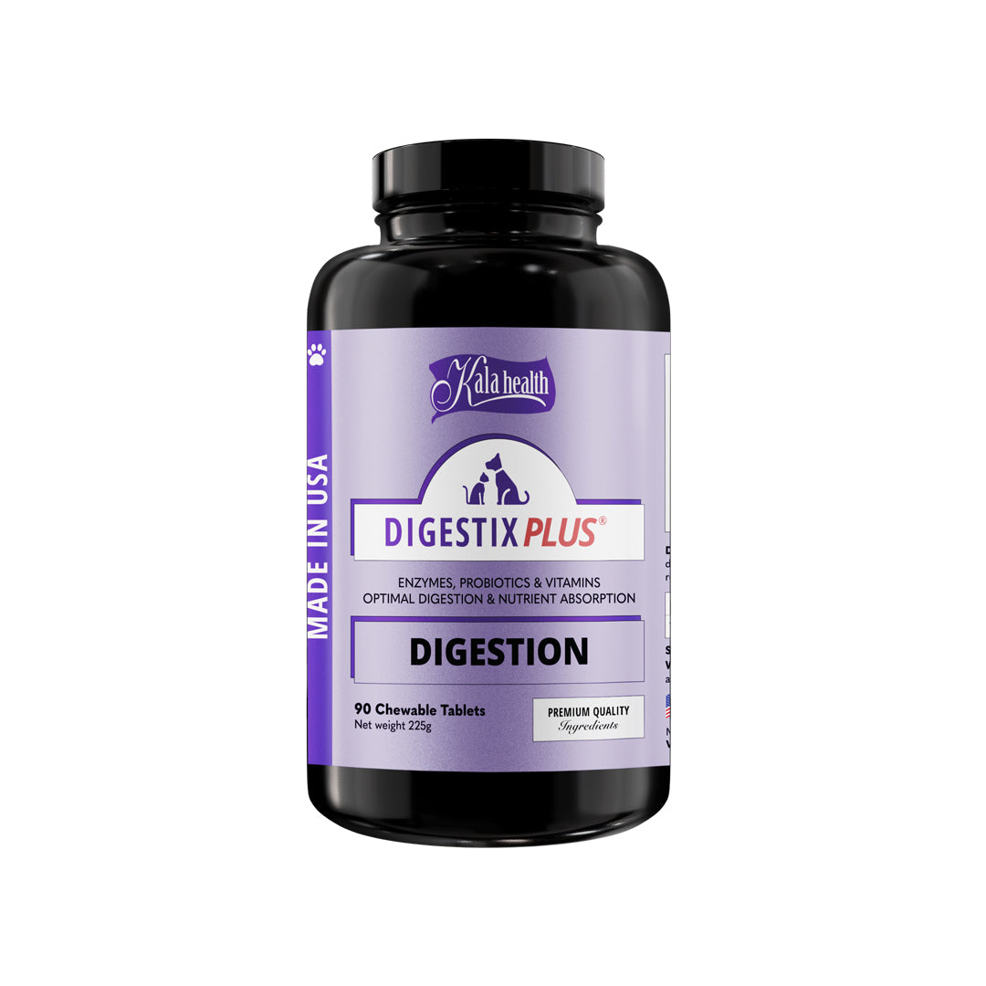 [2 for 5% Off] Kala Health DIGESTIX PLUS® Digestive Health Pet Supplement for Cats & Dogs (2 sizes)
