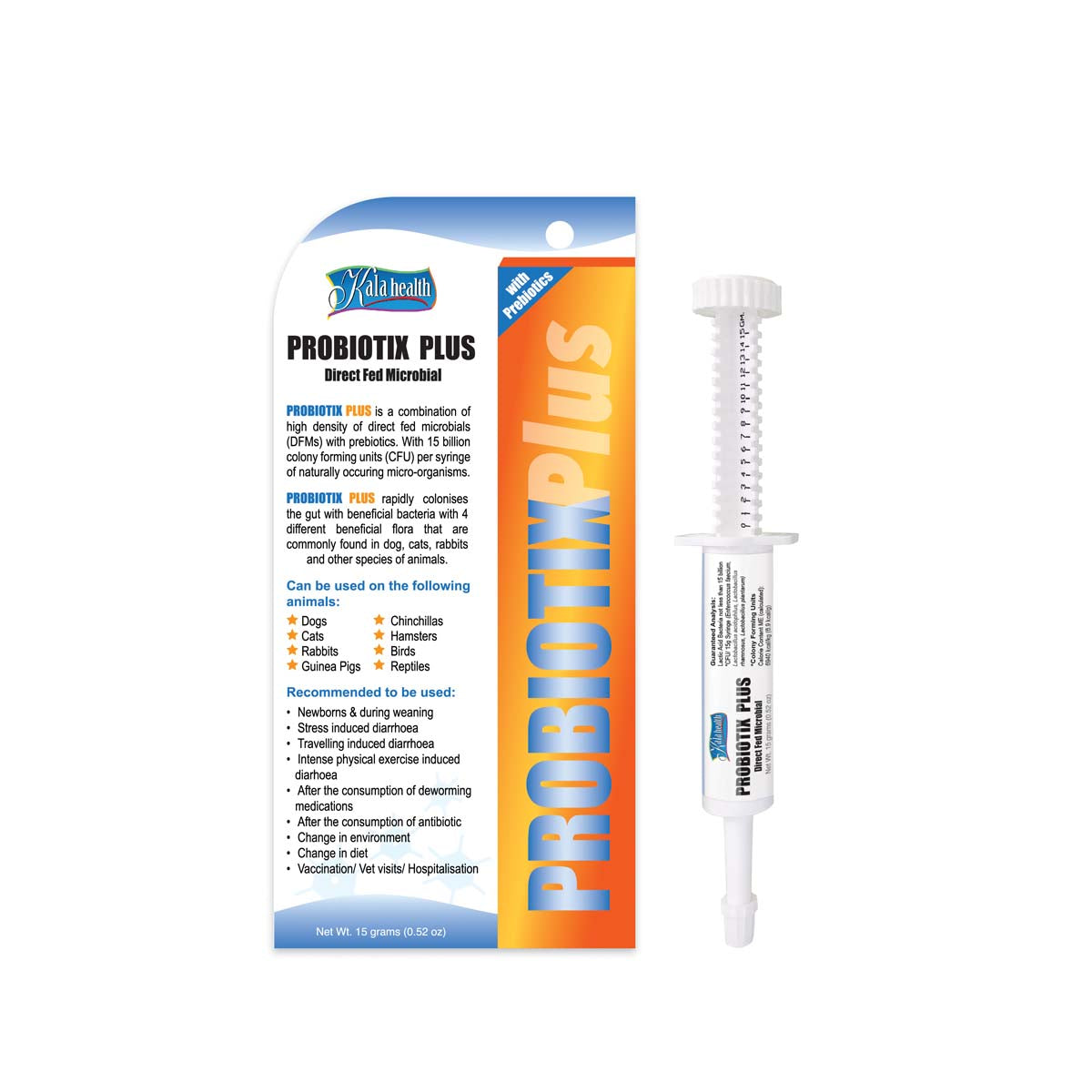 [2 for 5% Off] Kala Health PROBIOTIX® PLUS Probiotics Pet Supplement for Cats & Dogs (2 sizes)