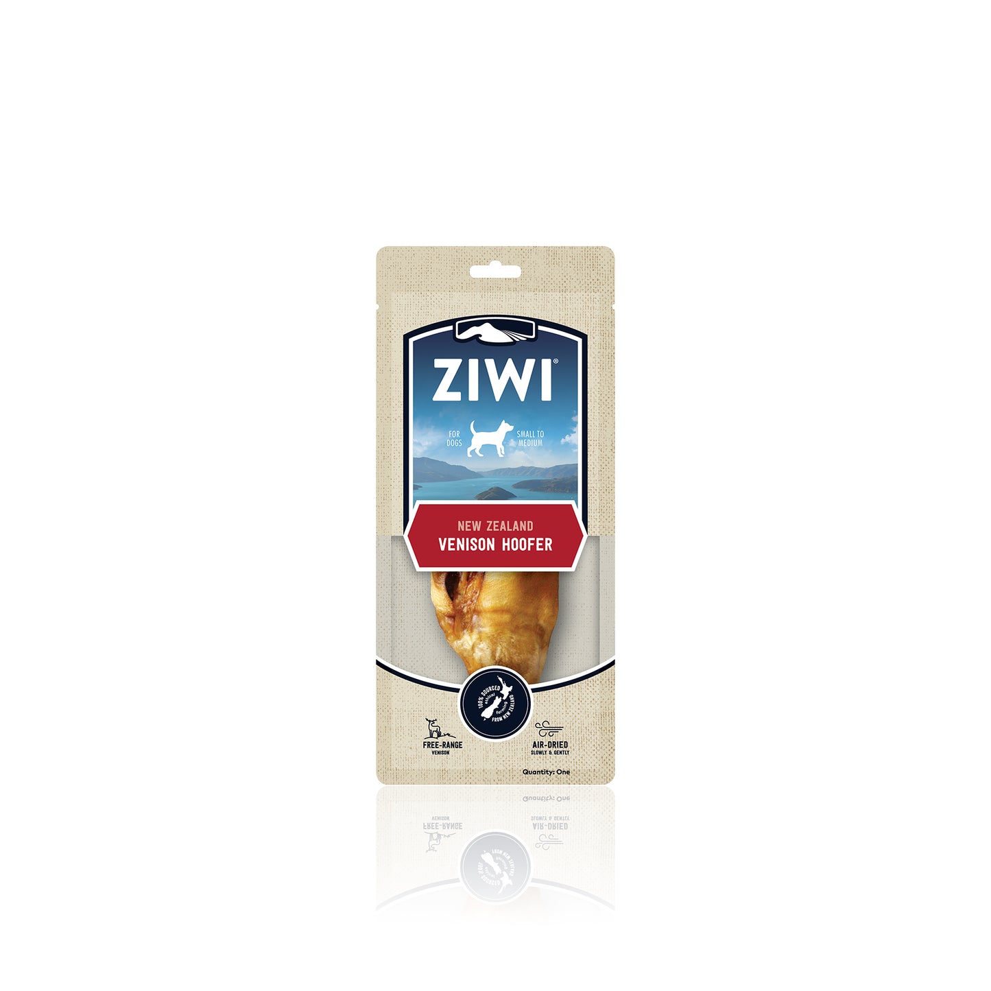 Ziwi Peak Single Protein Air Dried Venison Hoofer Dog Treats 1pc