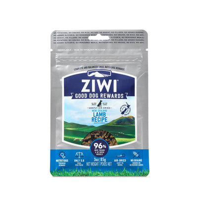 Ziwi Peak Good Dog Rewards Air Dried Grain-Free Lamb Dog Food 85g