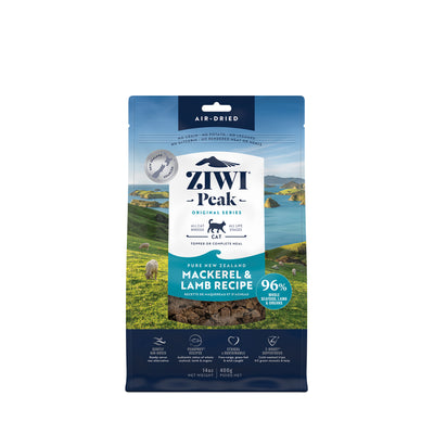 Ziwi Peak Originals Gently Air-Dried Grain-Free Mackerel & Lamb Cat Food (2 sizes)