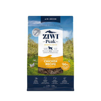 Ziwi Peak Originals Gently Air-Dried Grain-Free Chicken Dog Food (4 sizes)