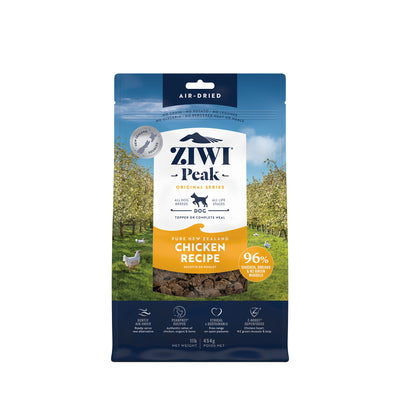 Ziwi Peak Originals Gently Air-Dried Grain-Free Chicken Dog Food (4 sizes)