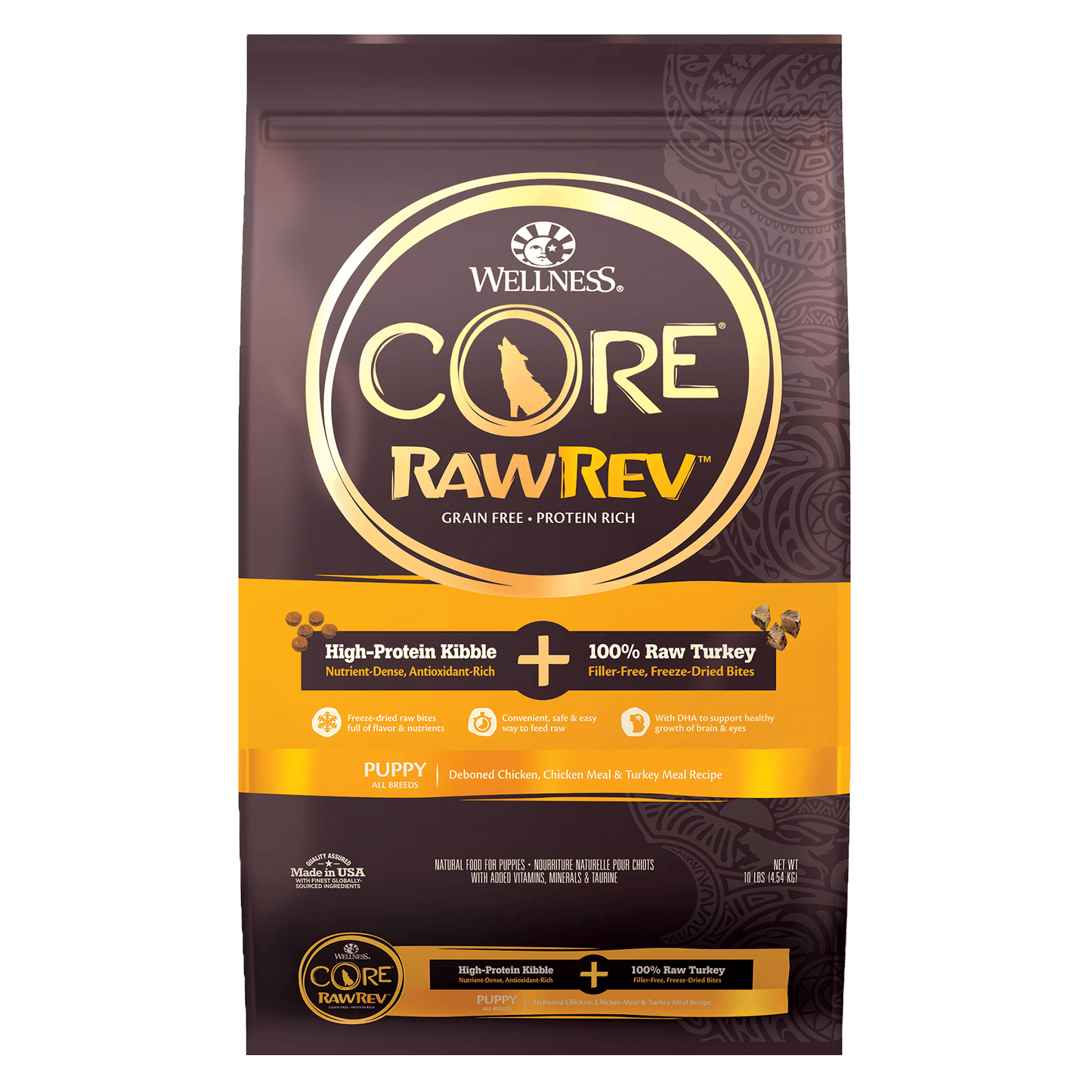 Wellness CORE RawRev Grain Free Puppy Dry Dog Food (2 Sizes)