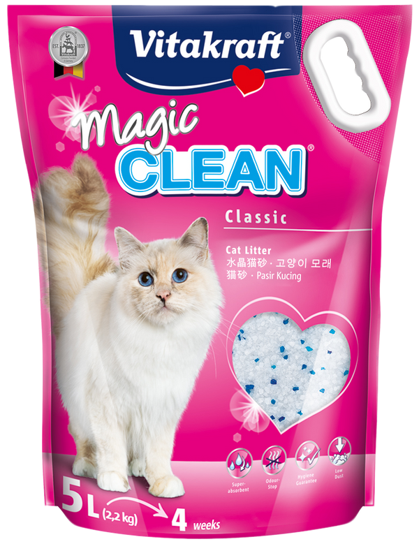 Vitakraft Magic Clean Cat Litter (2 Scents)