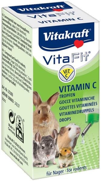 Vitakraft Vitamin C Small Animals Supplements 10ml