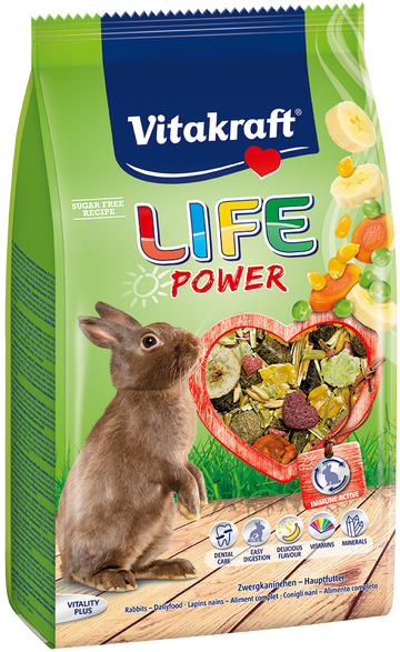 Vitakraft Life Power Rabbit Food 600g