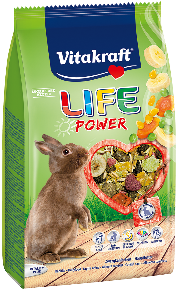Vitakraft Life Power Rabbit Food 600g