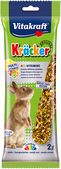 Vitakraft Kracker Rabbit Treats 2 pcs (4 Flavours)