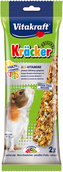 Vitakraft Kracker Guinea Pig Treats 2pcs (3 Flavours)