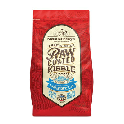 Stella & Chewy's Raw Coated Kibble Wild-Caught Whitefish Dry Dog Food (2 Sizes)