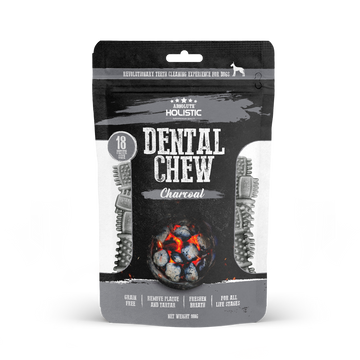 Absolute Holistic Charcoal Dental Chew Value Pack for Dogs 160g