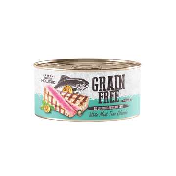 Absolute Holistic Grain Free Wet Cat Food (White Meat Tuna Classic) 80g