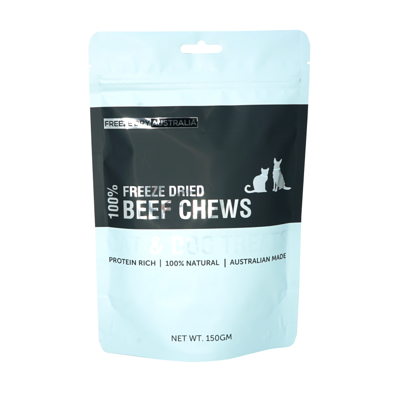 Freeze Dry Australia Freeze Dried Beef Chews Cat and Dog Treats 150g