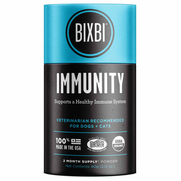 BIXBI Immunity Support Organic Mushroom Dog & Cat Supplement 60g