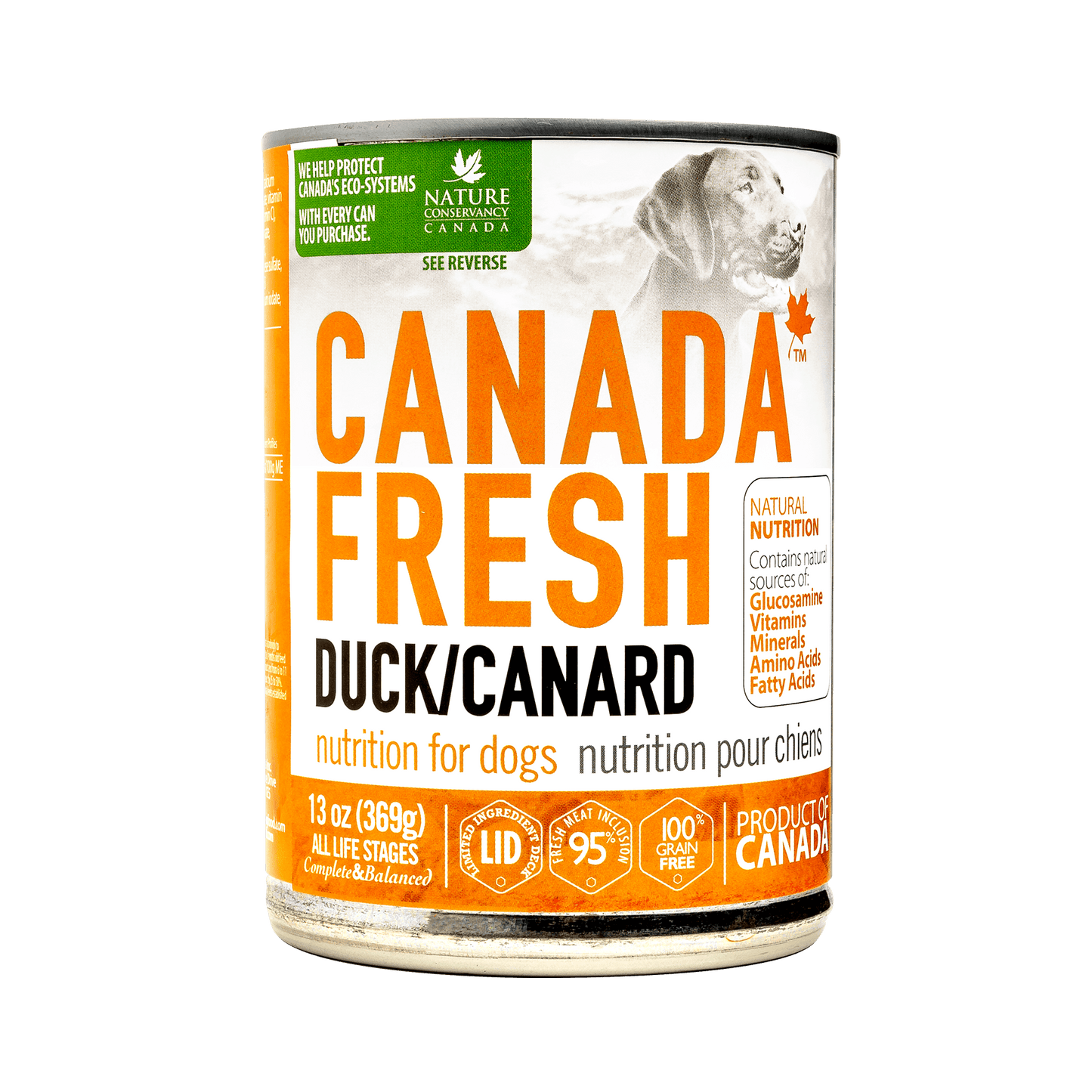 Canada Fresh Duck Dog Canned Food 369g