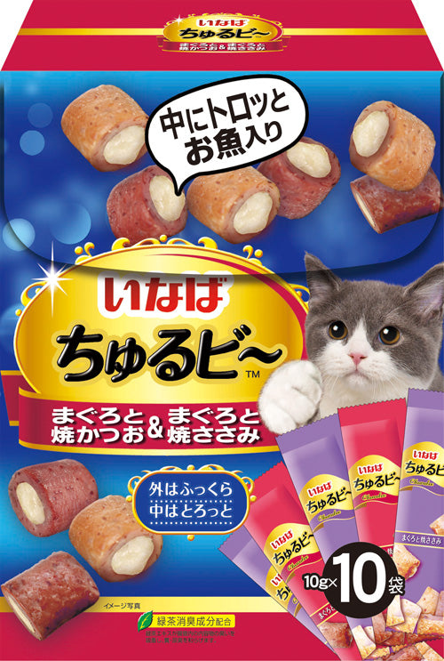 Ciao Churubee Festive Box Cat Treats 100g (10pc/pack)