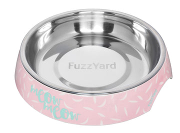 FuzzYard Featherstorm Melemine Cat Bowl