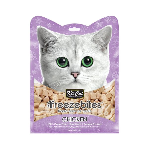 Kit Cat Freeze Bites Chicken Freeze Dried Cat Treats 15g