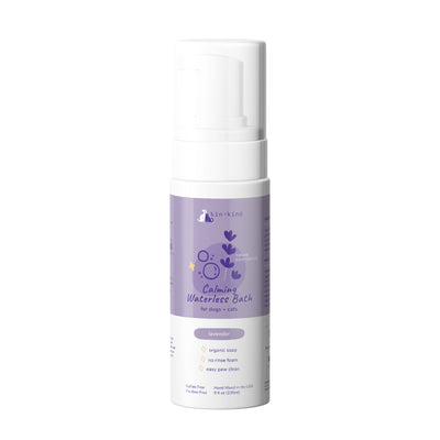 Kin+Kind Calming Lavender Waterless Bath for Dogs and Cats 8oz