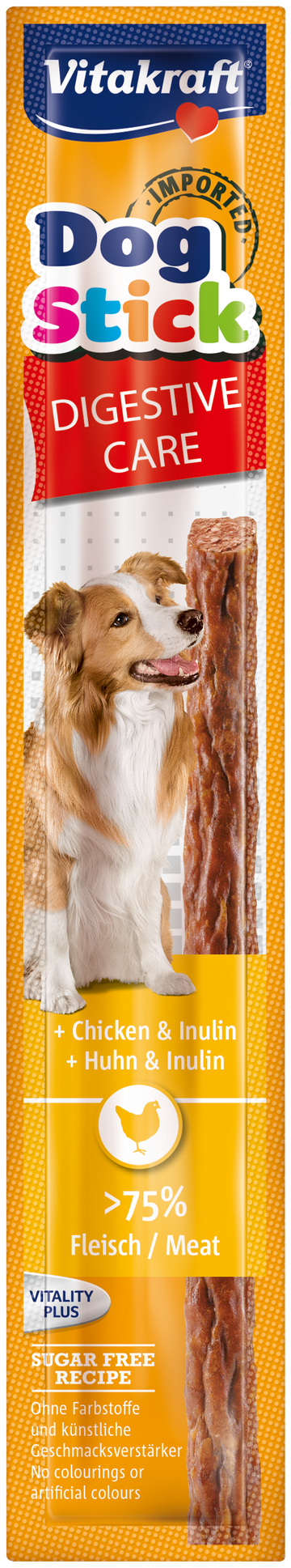 Vitakraft Dog Stick Digestive Care Chicken & Inulin Dog Treats 1pc