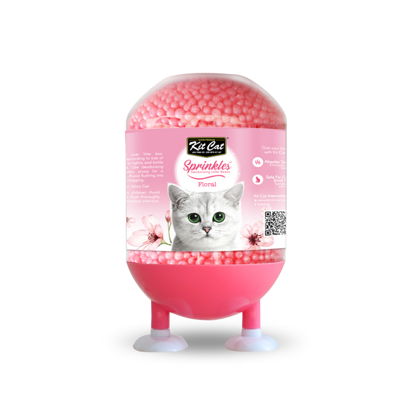 Kit Cat Sprinkles Floral Cat Litter Deodoriser240g