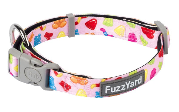 Fuzzyard Dog Collar (Jelly Bears)