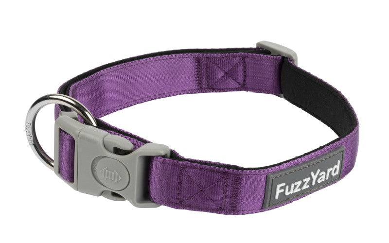 Fuzzyard Dog Collar (Grape)