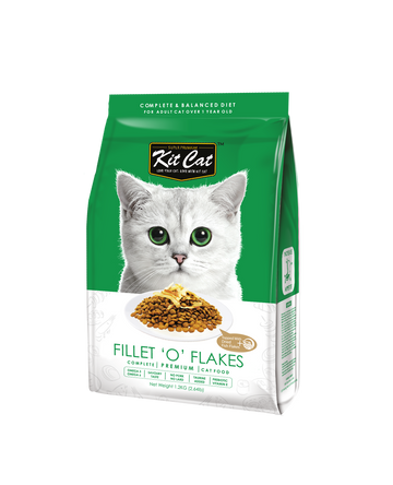Kit Cat Fillet ‘o’ Flakes Dry Cat Food (2 Sizes)
