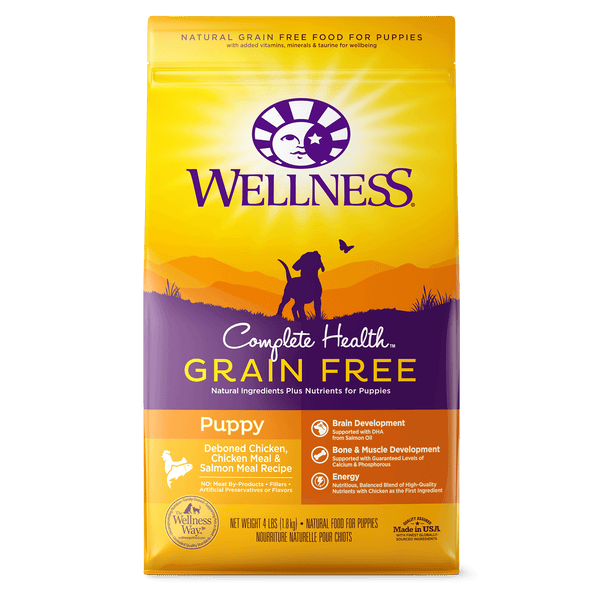 Wellness Complete Health Grain Free Puppy Dry Dog Food (3 Sizes)