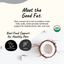 Kin+Kind Organic Raw Cold-Pressed Coconut Oil for Dogs & Cats (2 Sizes)