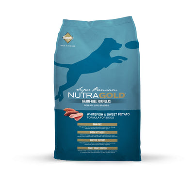 NutraGold Grain Free WhiteFish & Sweet Potato Dog Dry Food (2 Sizes)