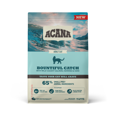 [EXTRA 5% OFF + FREE 340g of Kibbles] ACANA Classics Bountiful Catch Dry Cat Food (2 Sizes)
