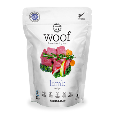 [FREE Treat + Bundle Deal] WOOF Freeze Dried Lamb Raw Dog Food 280g